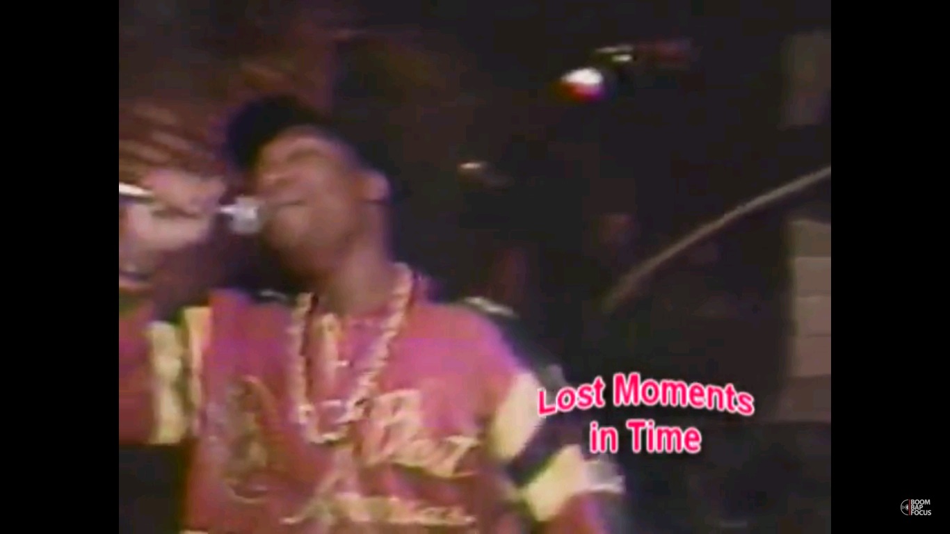 KRS One Live NYC 1987