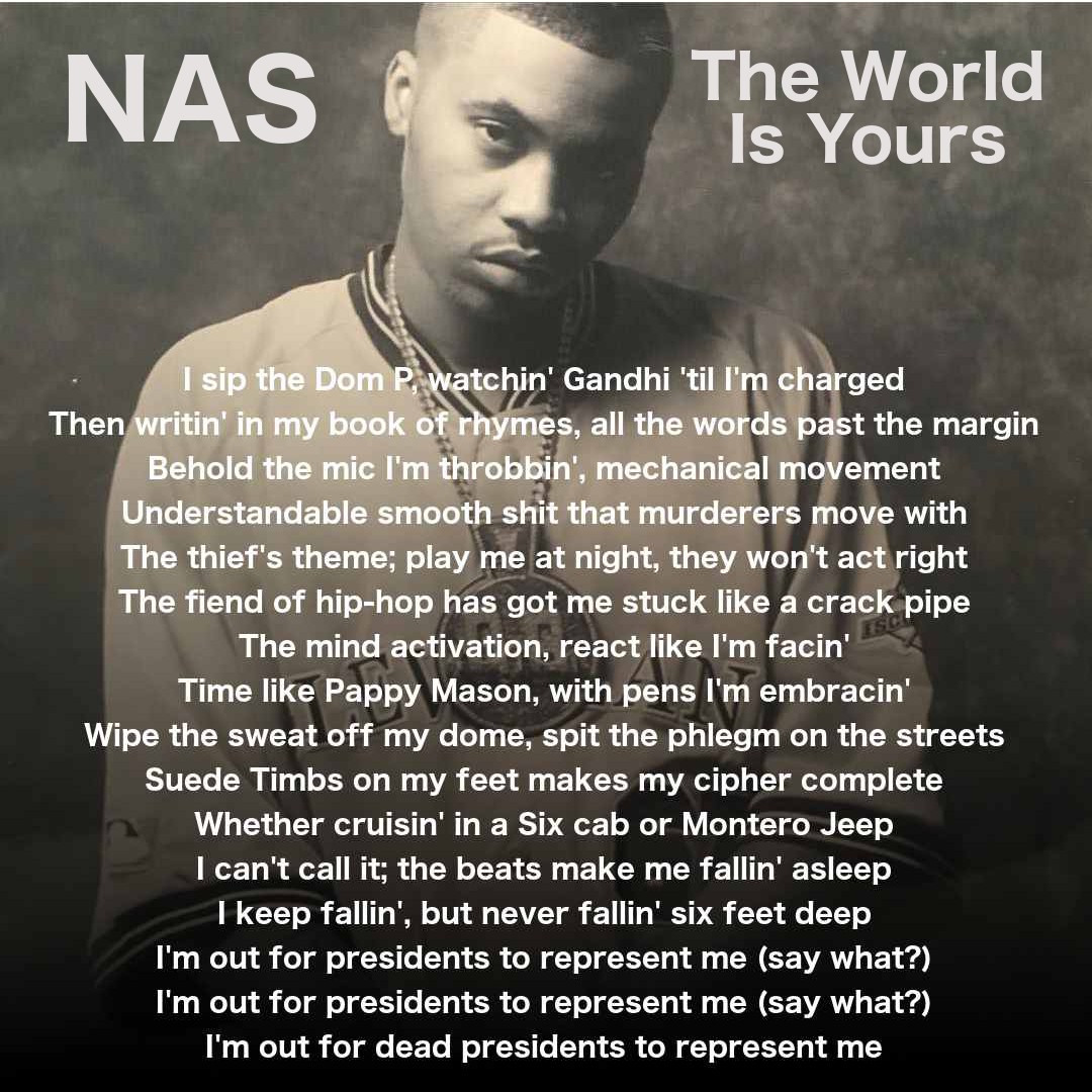 Nas- The World Is Yours – Boom Bap Focus