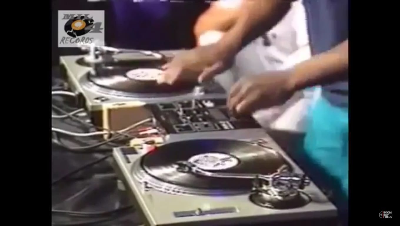 DJ Flamboyant 1990 US DMC Finals